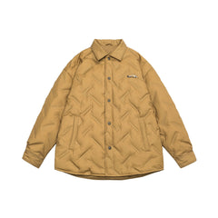 Stand-Up Collar White Duck Down Men's Warm Outerwear