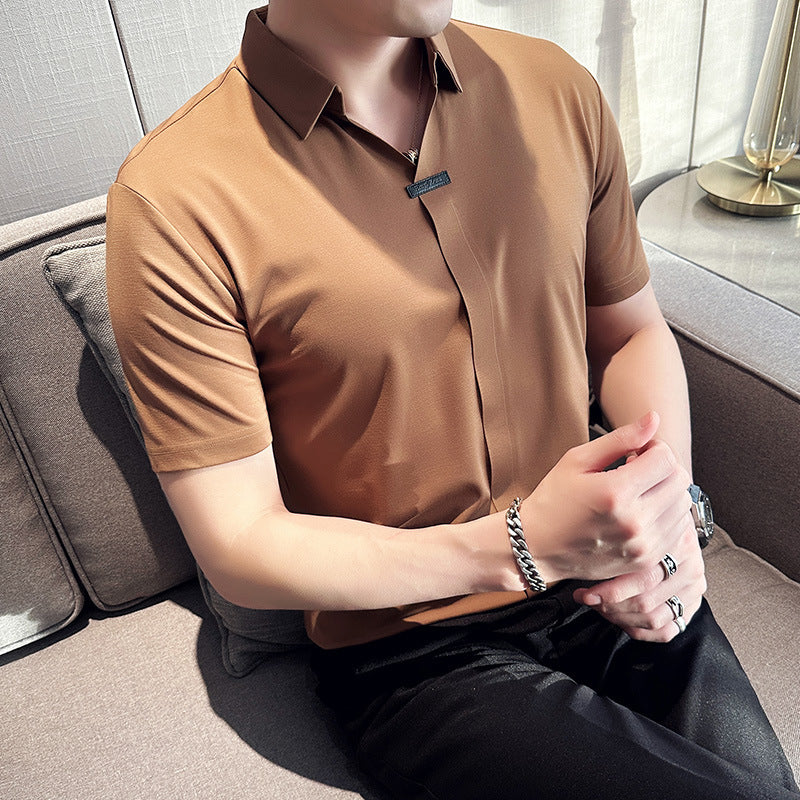 Short Sleeve Polo Shirt for Men