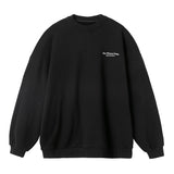 Printed round neck hoodie for men