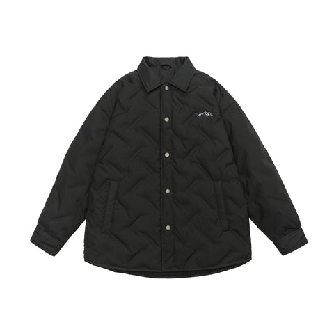 Stand-Up Collar White Duck Down Men's Warm Outerwear