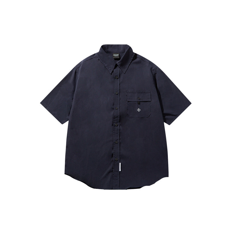 Loose workwear shirt for men